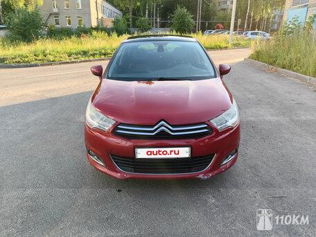 Citroen, C4, 1600, 110, бензин, хэтчбек, автомат, передний привод, среднее состояние, левый, красный, 650 000 ₽