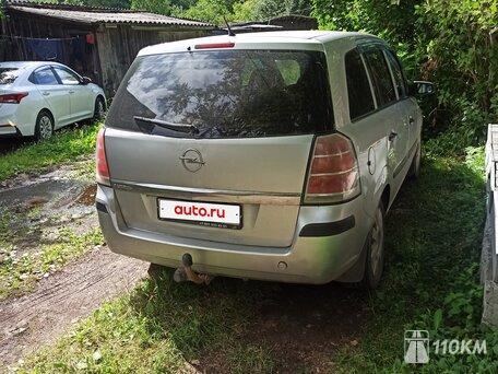 Opel, Zafira, 1600, 105, бензин, минивэн, механика, передний привод, среднее состояние, левый, серебряный, 325 000 ₽