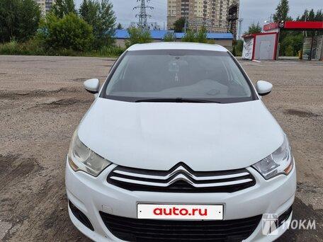 Citroen, C4, 1600, 120, бензин, хэтчбек, механика, передний привод, среднее состояние, левый, белый, 420 000 ₽