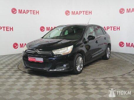 Citroen, C4, 1600, 110, бензин, хэтчбек, механика, передний привод, среднее состояние, левый, черный, 440 000 ₽
