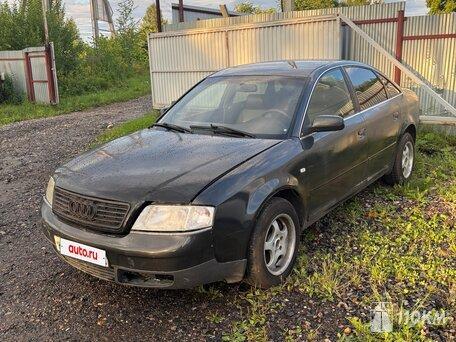 Audi, A6, 2400, 165, бензин, седан, механика, передний привод, среднее состояние, левый, серый, 95 000 ₽