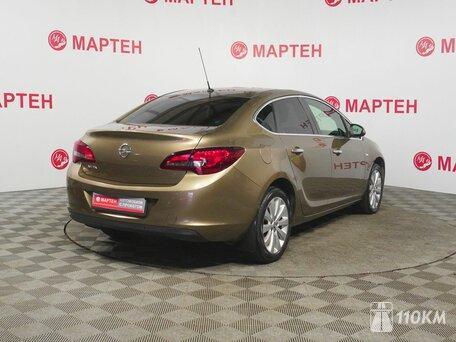 Opel, Astra, 1600, 170, бензин, седан, автомат, передний привод, среднее состояние, левый, бежевый, 865 000 ₽