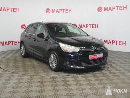 Citroen, C4, 1600, 110, бензин, хэтчбек, механика, передний привод, среднее состояние, левый, черный, 440 000 ₽