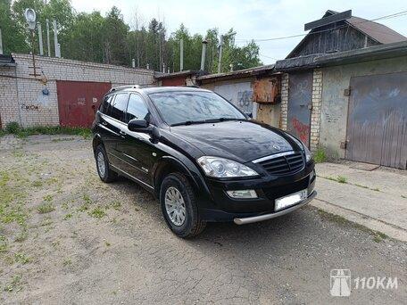 SsangYong / KGM, Kyron, 2000, 141, дизель, внедорожник, автомат, полный привод, среднее состояние, левый, черный, 1 277 000 ₽