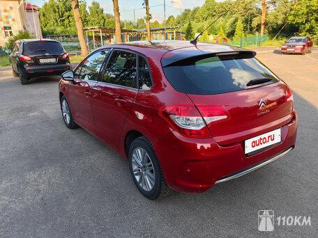 Citroen, C4, 1600, 110, бензин, хэтчбек, автомат, передний привод, среднее состояние, левый, красный, 650 000 ₽