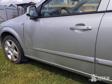 Opel, Astra, 1600, 125, бензин, хэтчбек, механика, передний привод, среднее состояние, левый, серебряный, 370 000 ₽