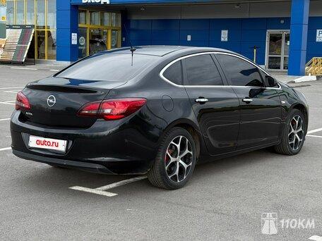 Opel, Astra, 1600, 115, бензин, седан, механика, передний привод, среднее состояние, левый, черный, 860 000 ₽